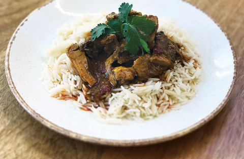 Chicken Curry with Fragrant Basmati Rice recipe