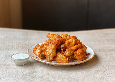 Buffalo Wings with Blue Cheese Dip