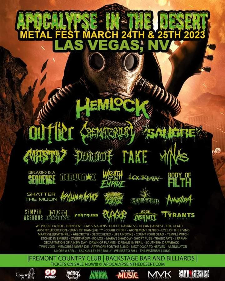 APOCALYPSE IN THE DESERT Metal Fest