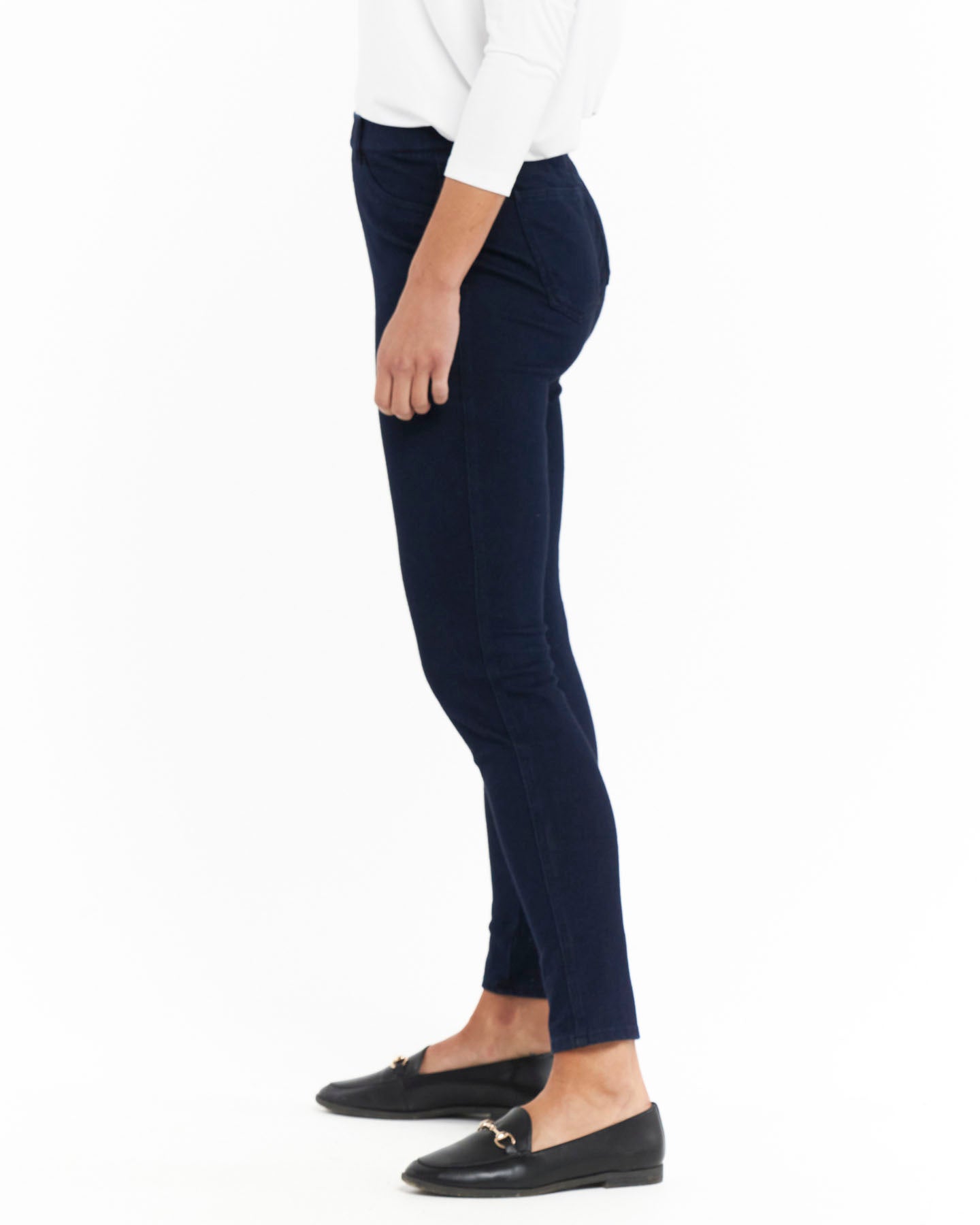 Stanford Stretch Denim Jegging - Dark Blue