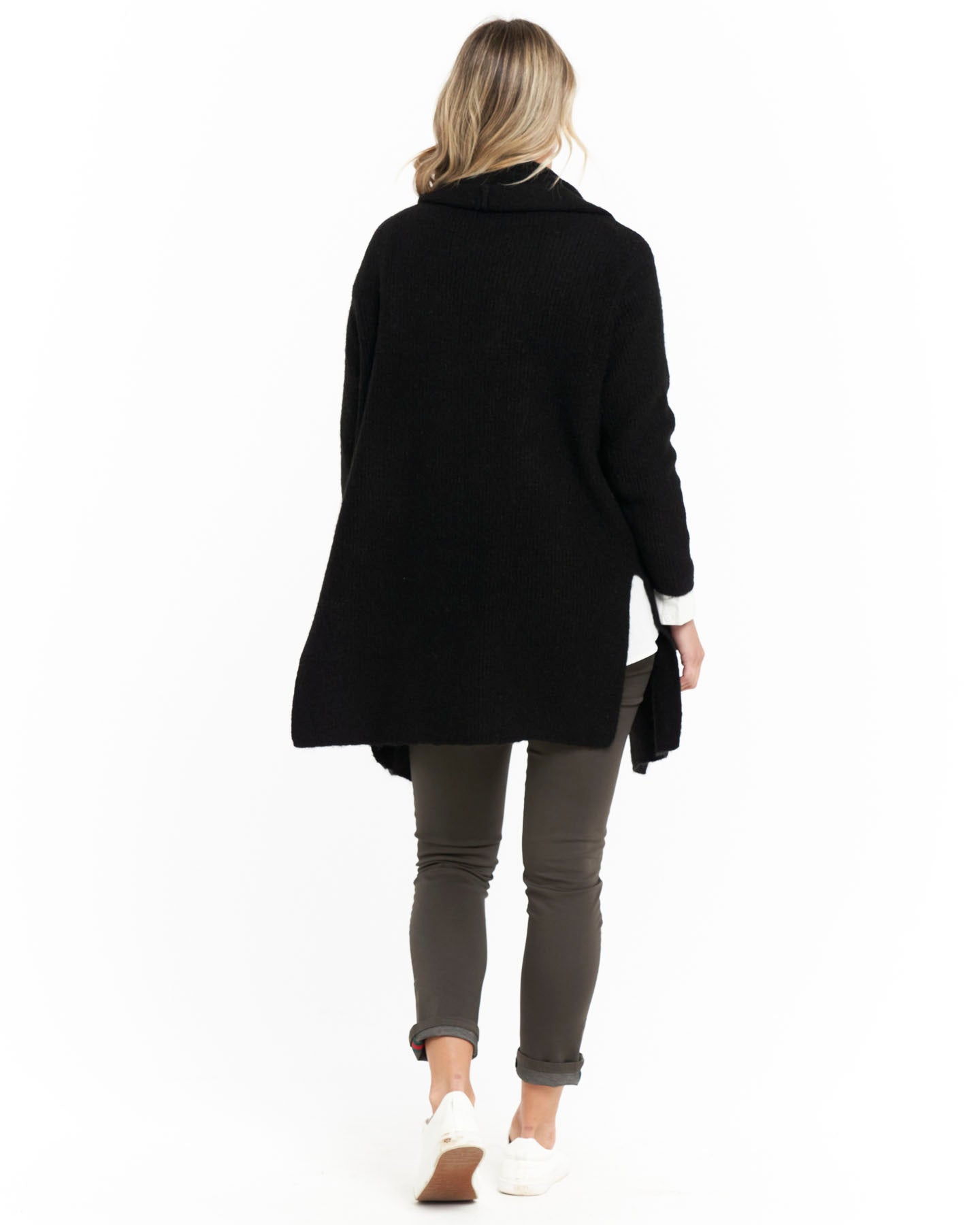 Xirena Long Cardigan - Black