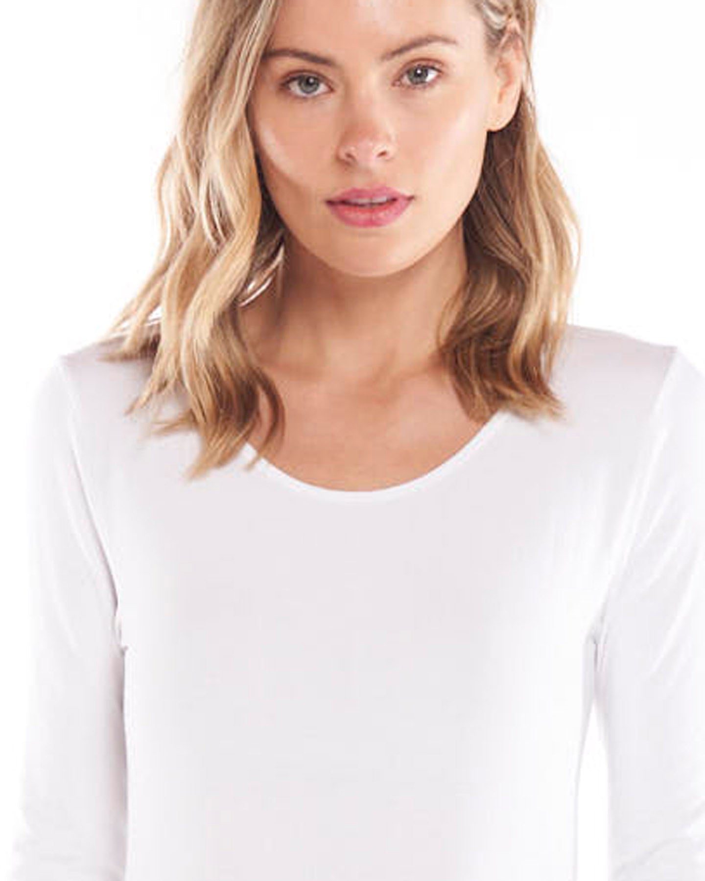 Kelli Long Sleeve Top - White