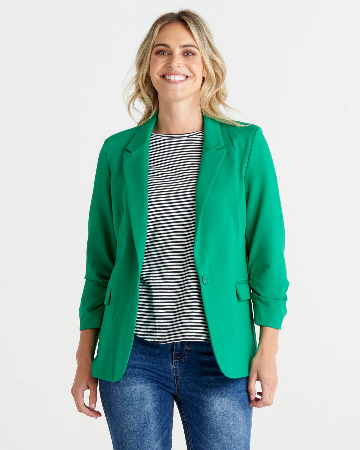 Merci Ponte Blazer - Parrot Green