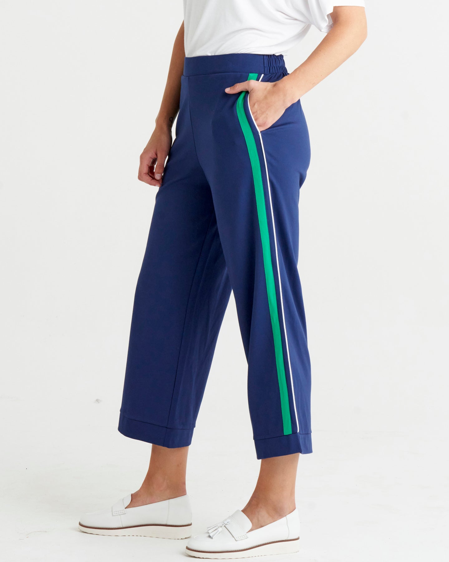 Tre's Bien Ponte Jogger - Peony Navy