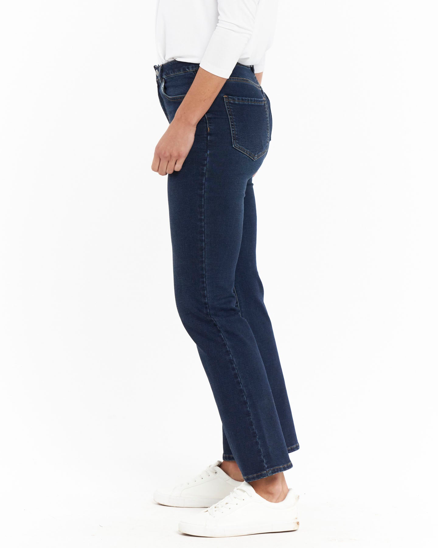 Betsy Bootleg Jeans - Smokey Blue