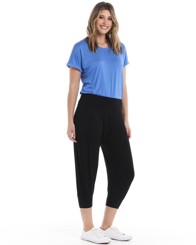 Michelle Harem Jogger - Black