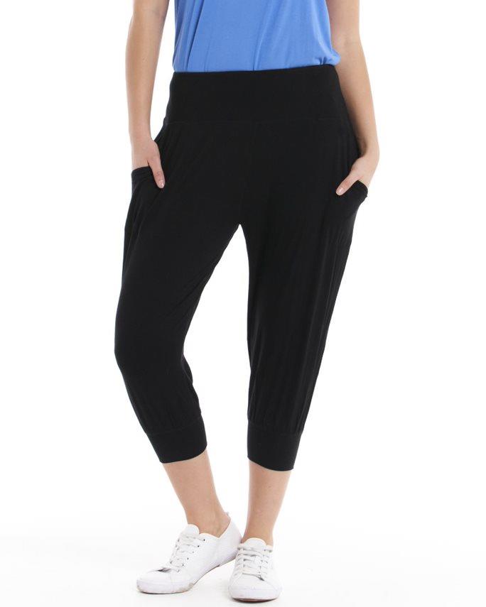 Michelle Harem Jogger - Black