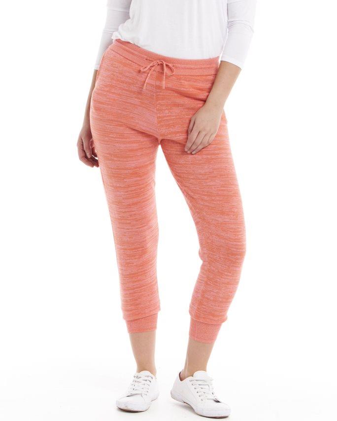 Luisa Knit Pant - Dusty Rose