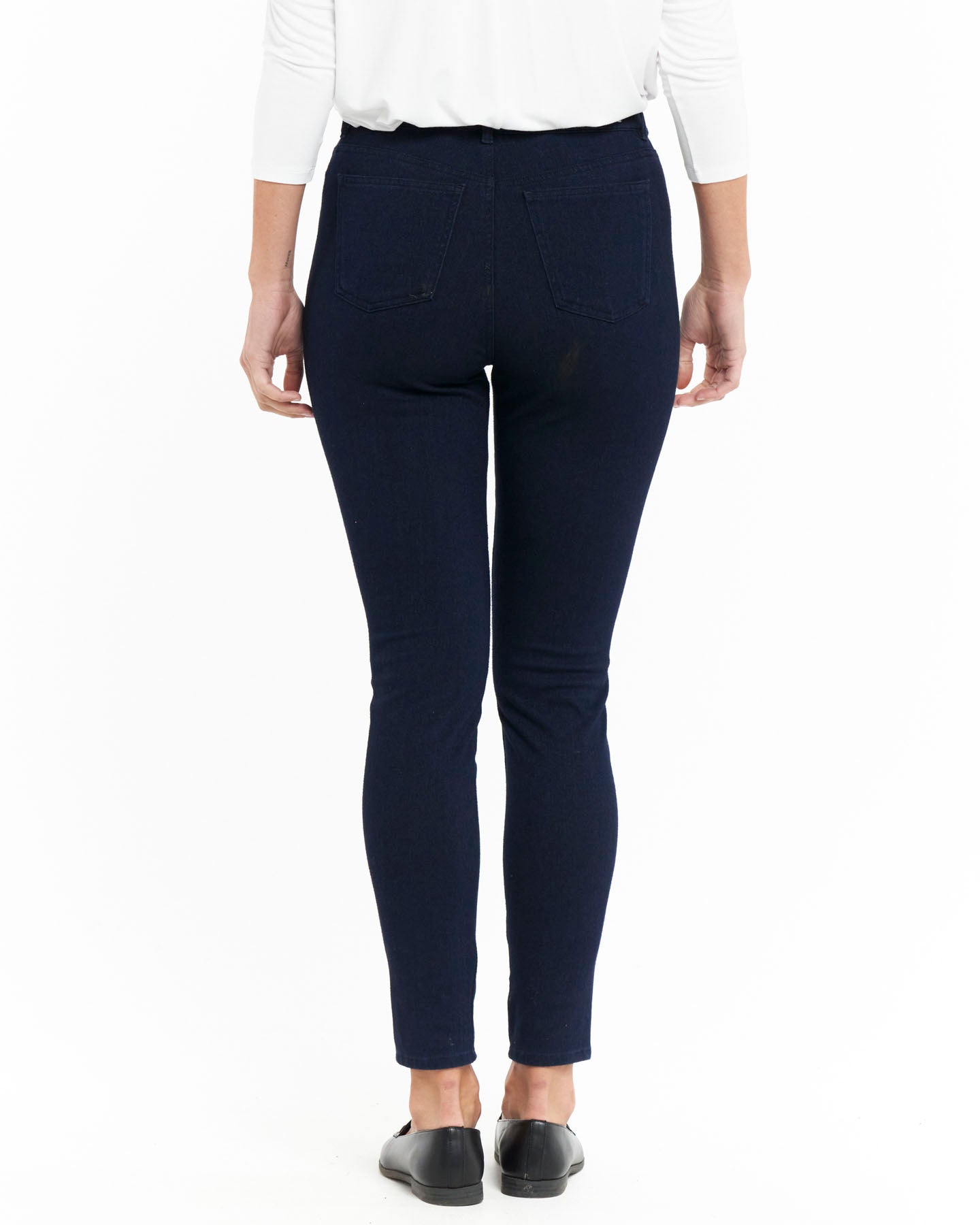 Stanford Stretch Denim Jegging - Dark Blue