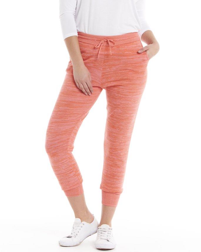 Luisa Knit Pant - Dusty Rose