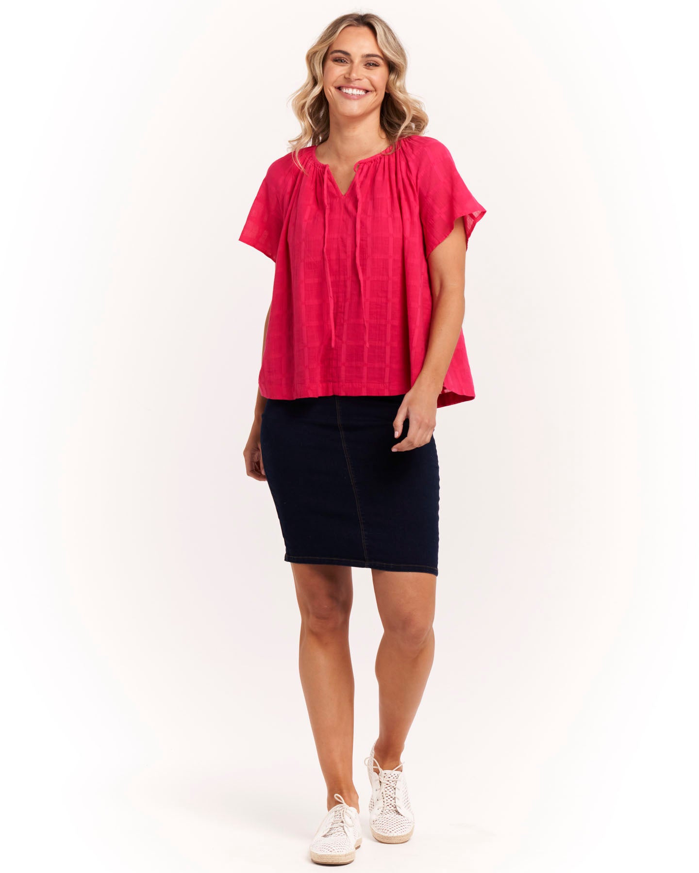 Bacio Blouse - Pink