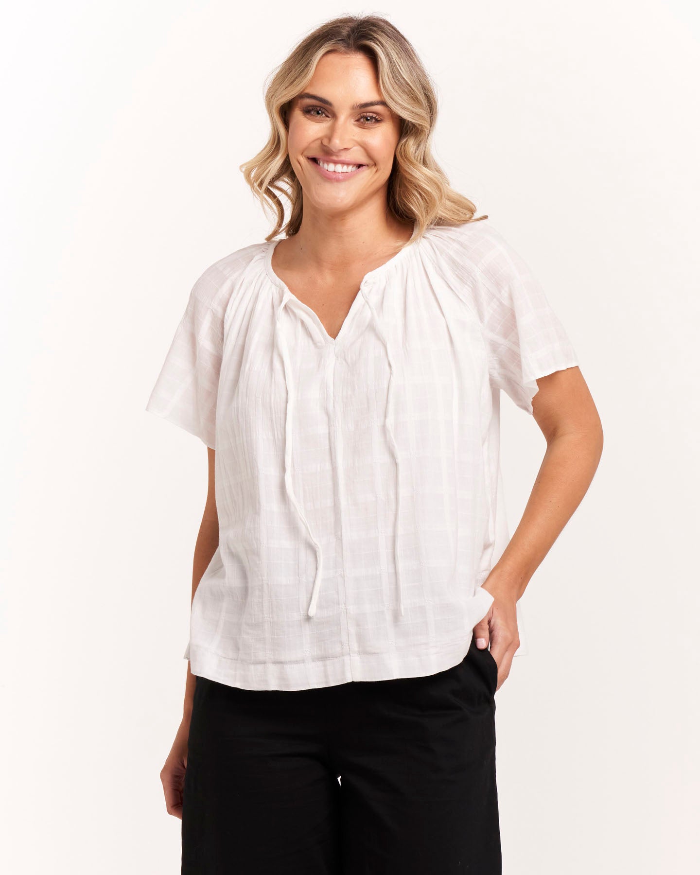 Bacio Blouse - White