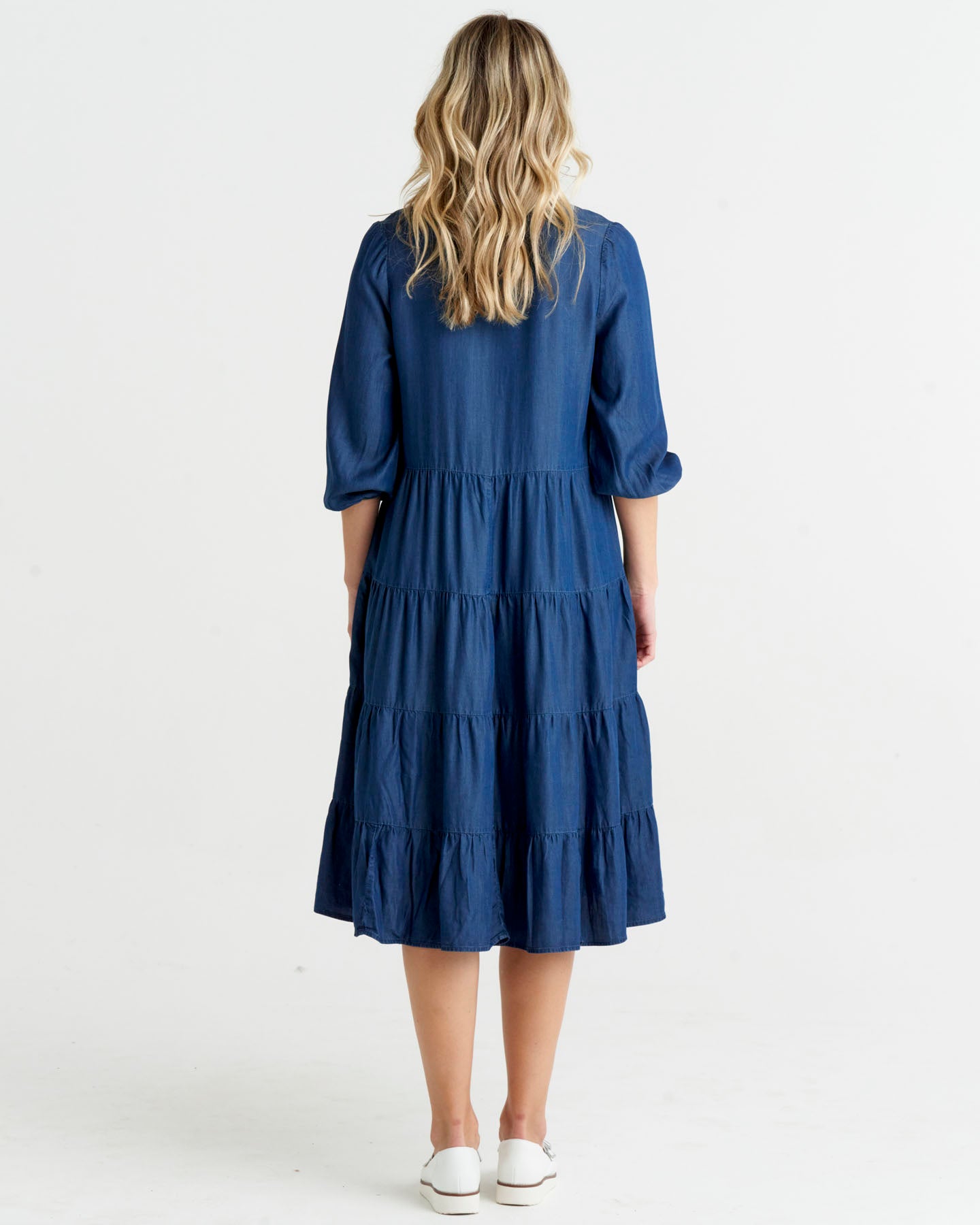 Janie Dress - Blue Haze