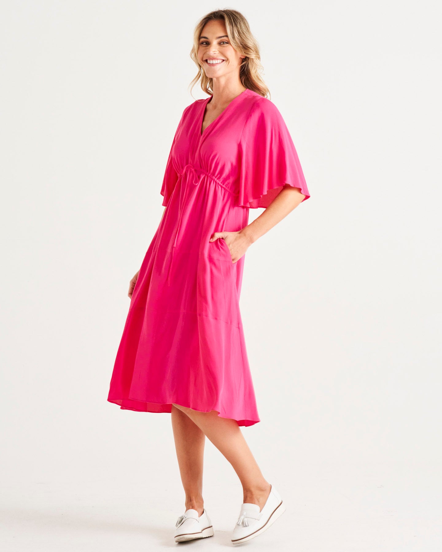 Saint Lucia Dress - French Rose