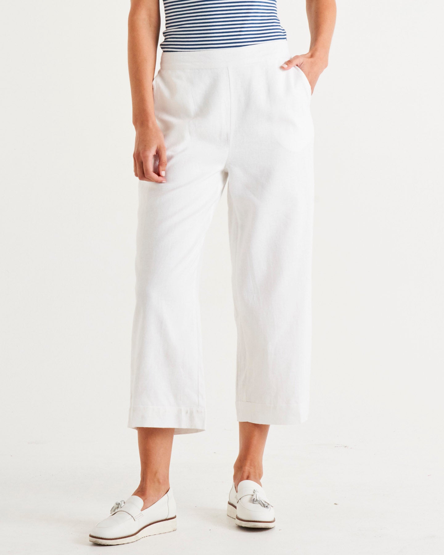 Parker Pant - White