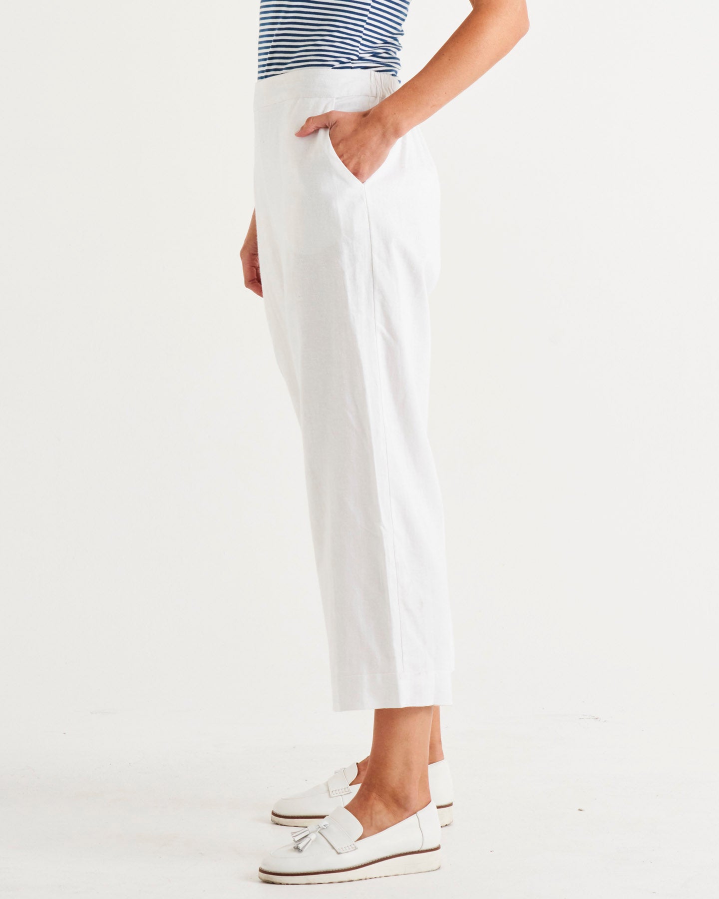 Parker Pant - White