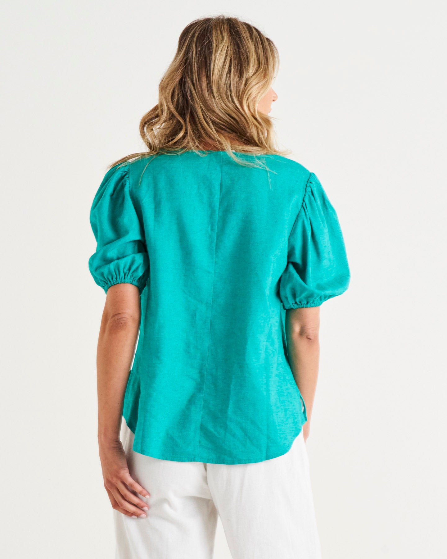 Alba Blouse - Teal