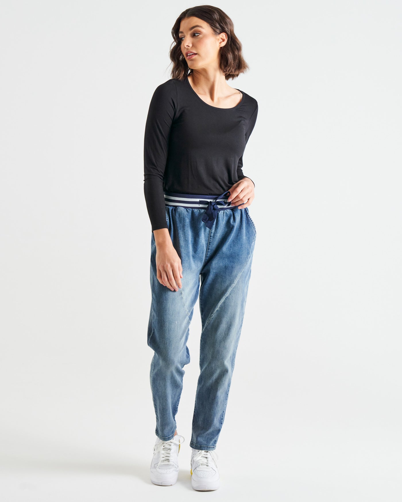 Dakota Denim Jogger Jean - Azure Blue