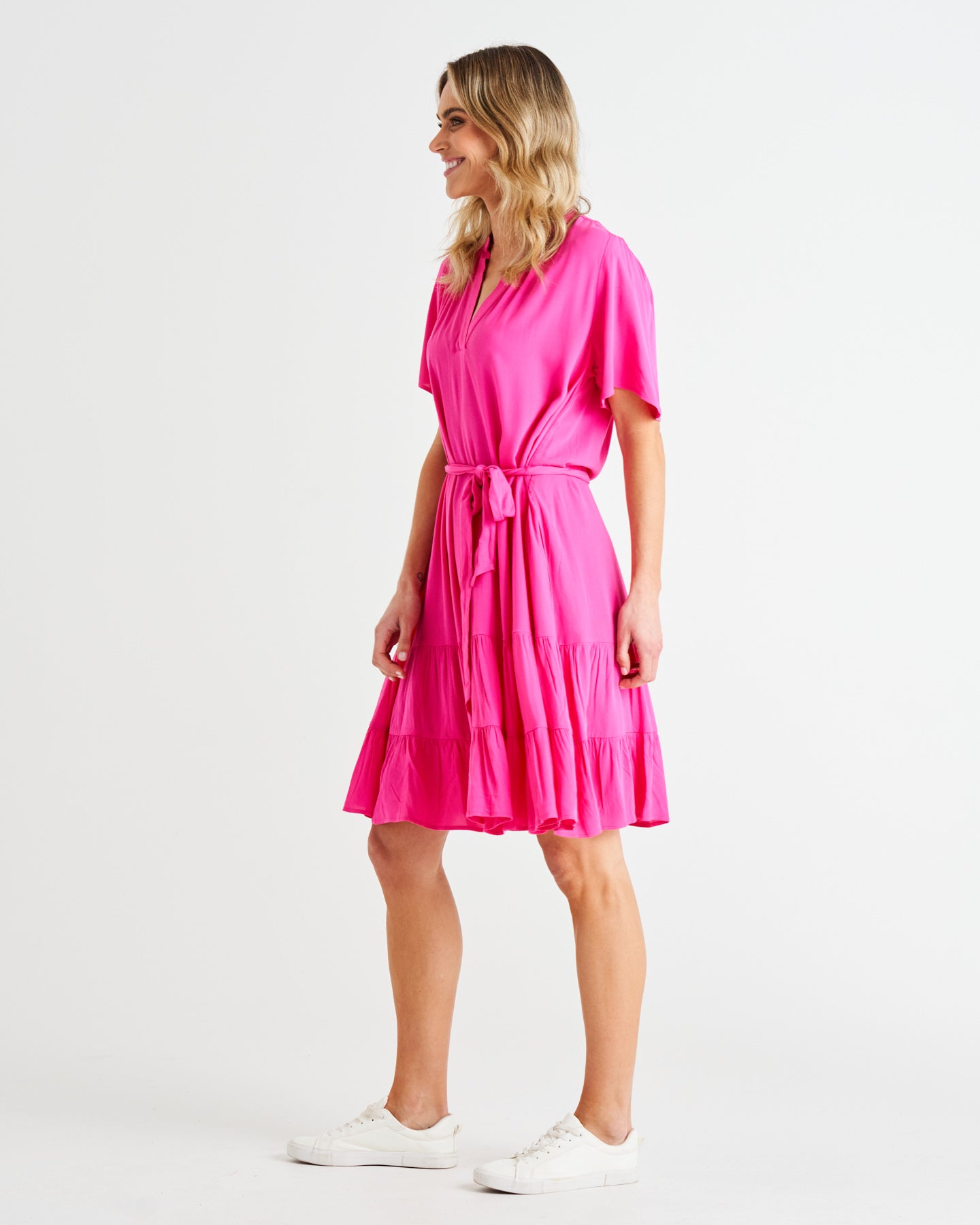 Port Douglas Dress - French Rose