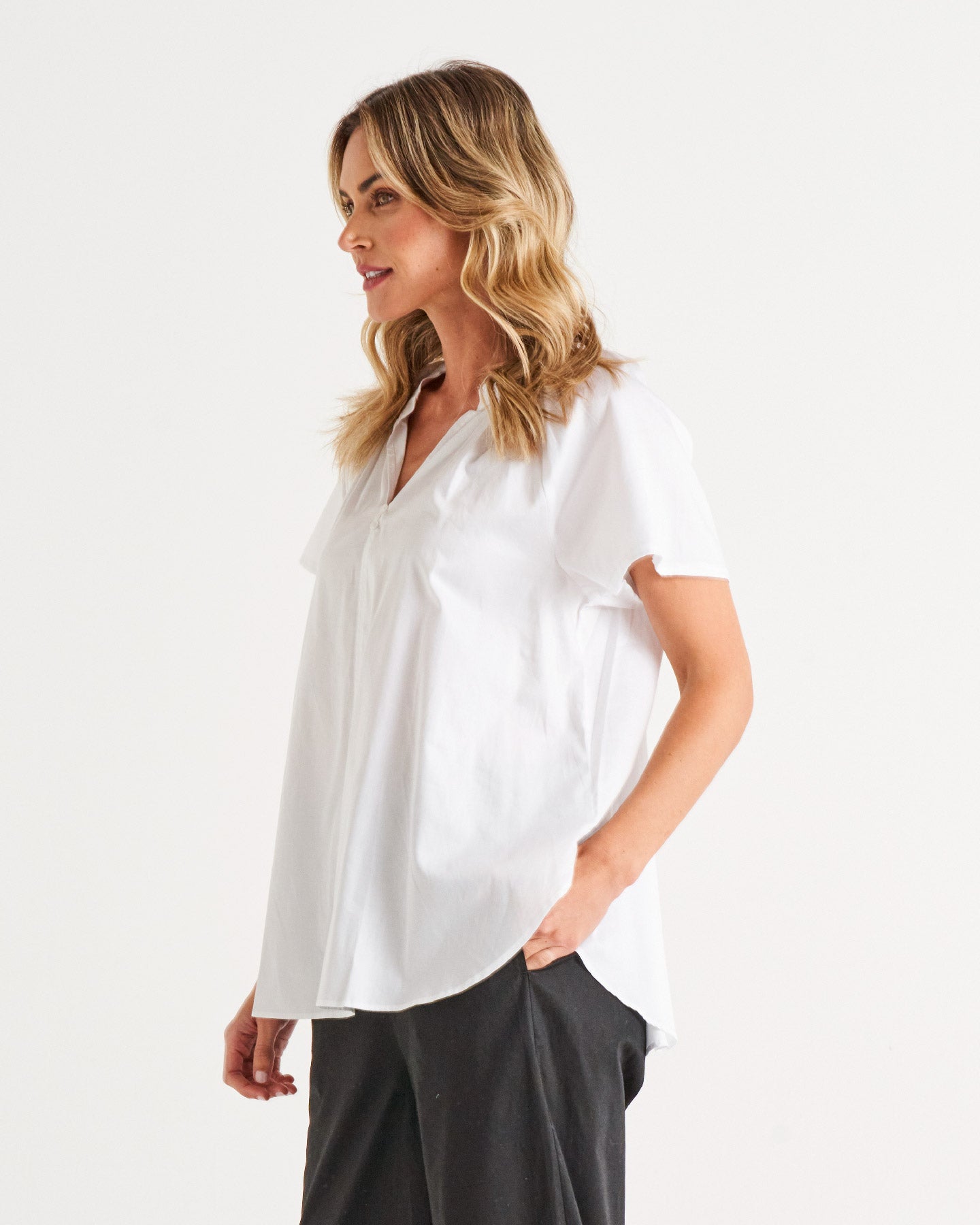 Victoria Blouse - White