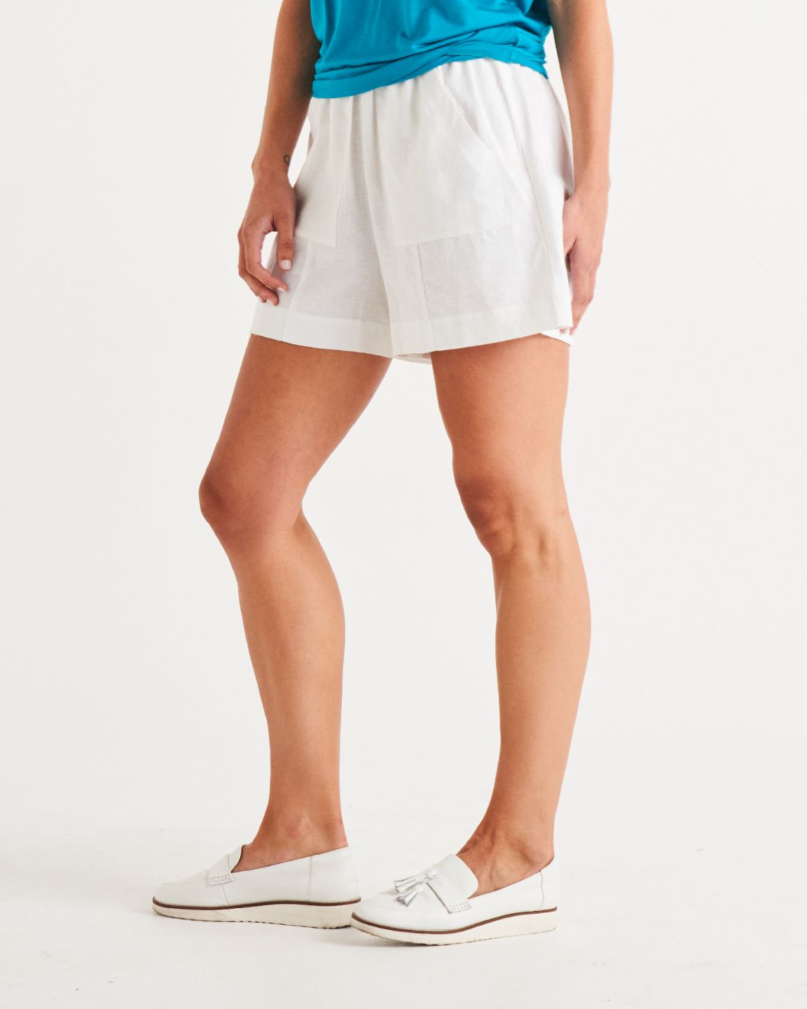 Baker Short - White