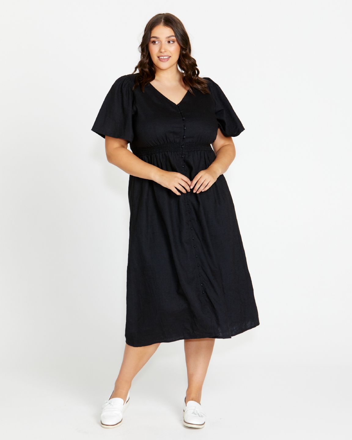 Whitney Dress - Coal