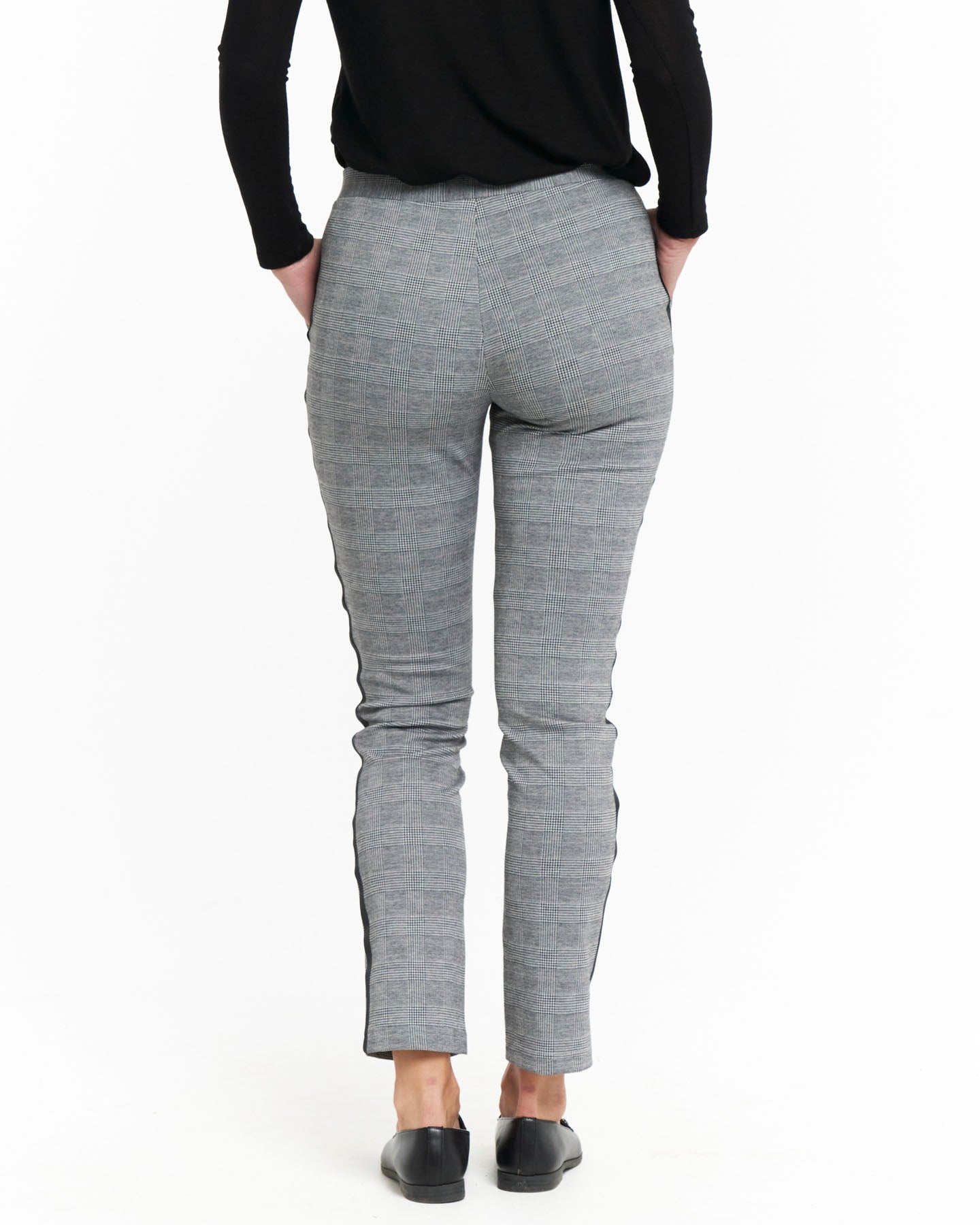 Chelsea Pant - Grey Check