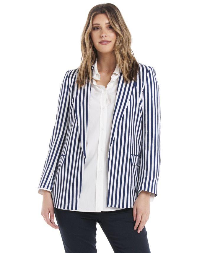 Sorrento Blazer - Sorrento Stripe