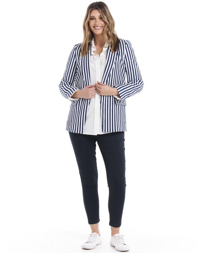 Sorrento Blazer - Sorrento Stripe