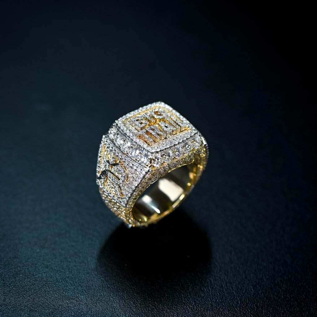 Custom Diamond Championship Ring - Gold Pres product image