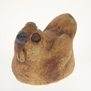Buriss - Chicken Sculpture Iron Oxide