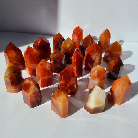 Carnelian crystal for healing