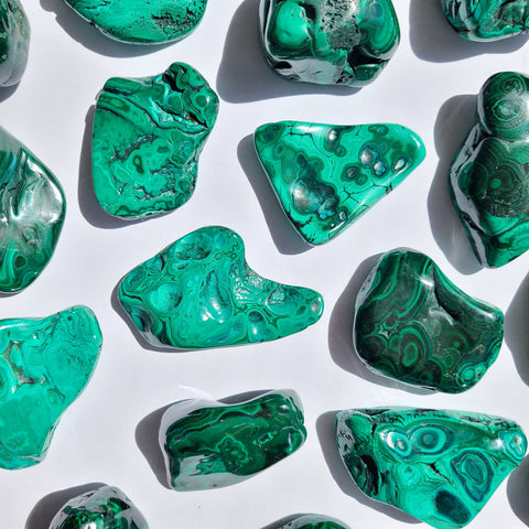 Malachite Crystals for Protection