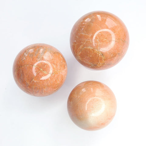 peach moonstone crystals for creativity