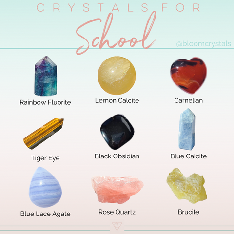 crystals for school