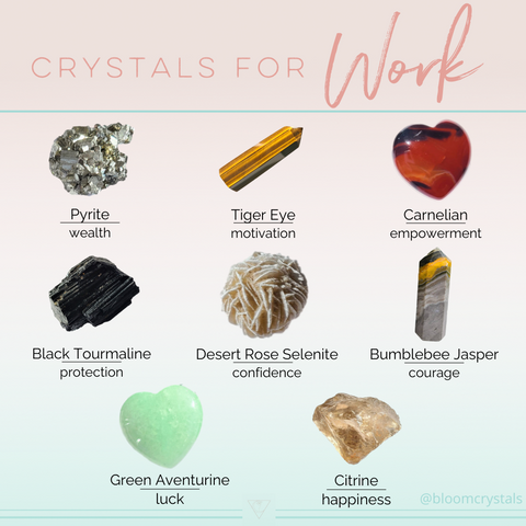 crystals for work