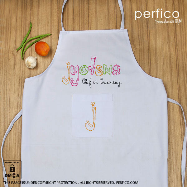 Personalized Kitchen Apron for Girls