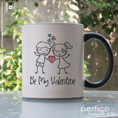 Be My Valentine © Personalized Magic Mug