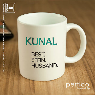 Best Effin Husband © Personalized Mug