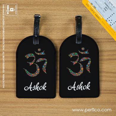 Aum © Personalized Luggage Tag