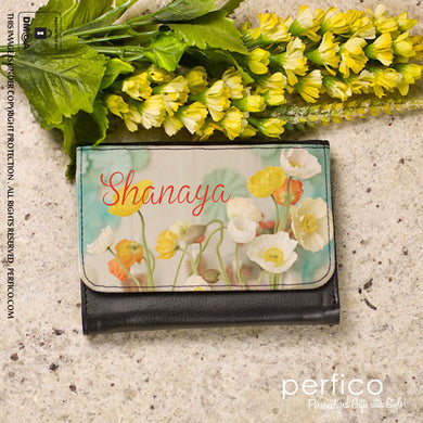 Tulips © Personalized Wallet for Women