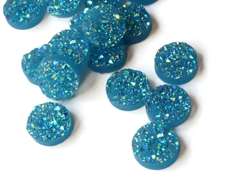 22 15mm Clear Blue Glass Tube Beads – Smileyboy Beads