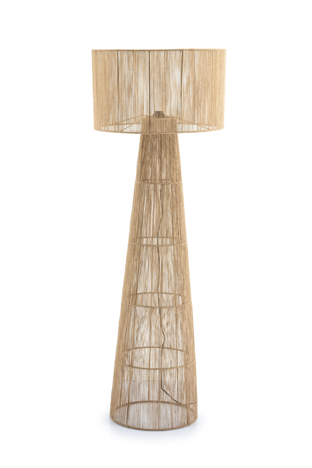 Jute Modern Floor Lamp | By-Boo Oshu