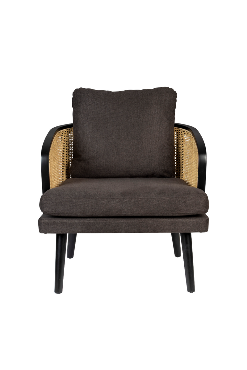 wiel Bemiddelen Socialistisch Rattan Backrest Lounge Chair | Dutchbone Manou | Wood Furniture
