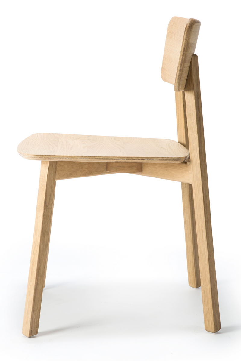 Oak Wooden Dining Chair | Ethnicraft Casale | Woodfurniture.com