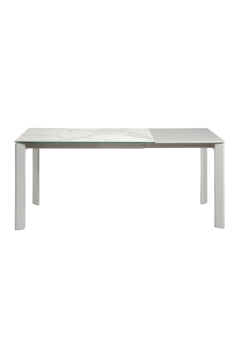 Porcelain Top Extendable Dining Table | La Forma Axis | Woodfurniture.com 