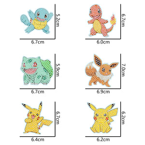 Khi được kết hợp với Diamond Painting Keychain Pokémon, chắc chắn sẽ mang lại cảm giác thoải mái và giải trí đầy thú vị trong thời gian rảnh rỗi của bạn. Bạn sẽ mãn nhãn trước sự tinh xảo của những bức tranh được thắp sáng từ những viên nhũ hayly nhiều màu sắc và sống động. Hãy tư vấn cho bạn bè của mình để cùng trải nghiệm chơi đáng yêu này nhé!