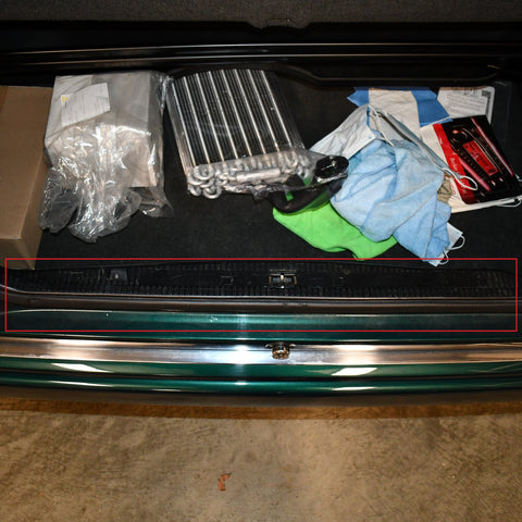 Upper Trunk Trim Location Mercedes A124