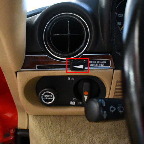 Heater Switch Slider Location Mercedes R107