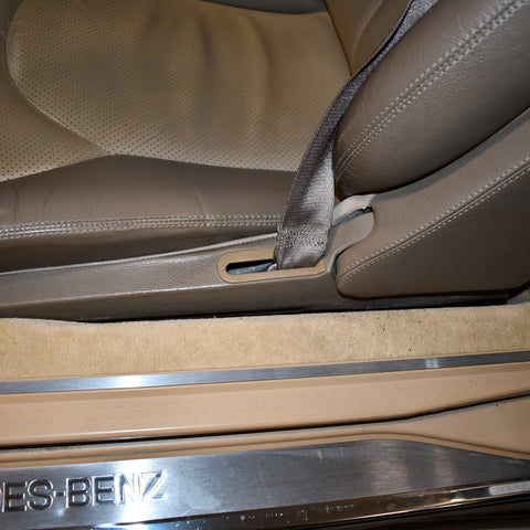 Seat Belt Trim Cutlet Ornamental Covering - Mercedes R129 SL - Classic Trim Parts